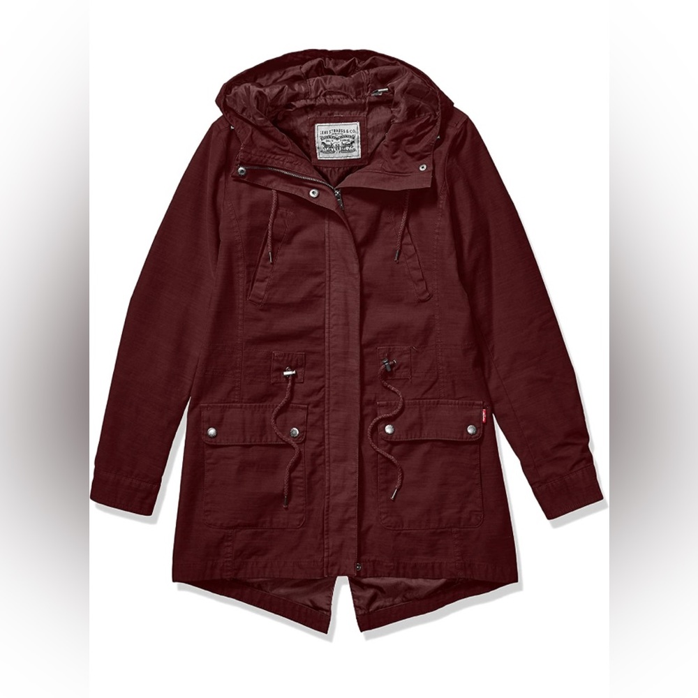 Levi's Women's Cotton Hooded Anorak Jacket